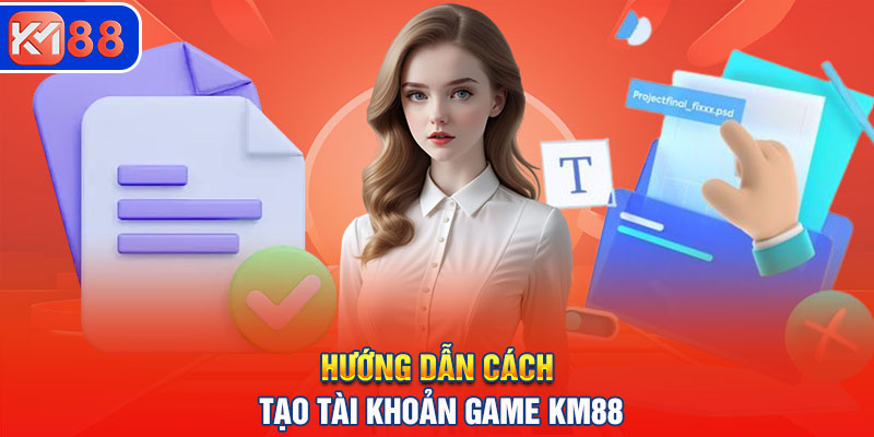 Hướng dẫn nhanh cách tạo tài khoản game KM88