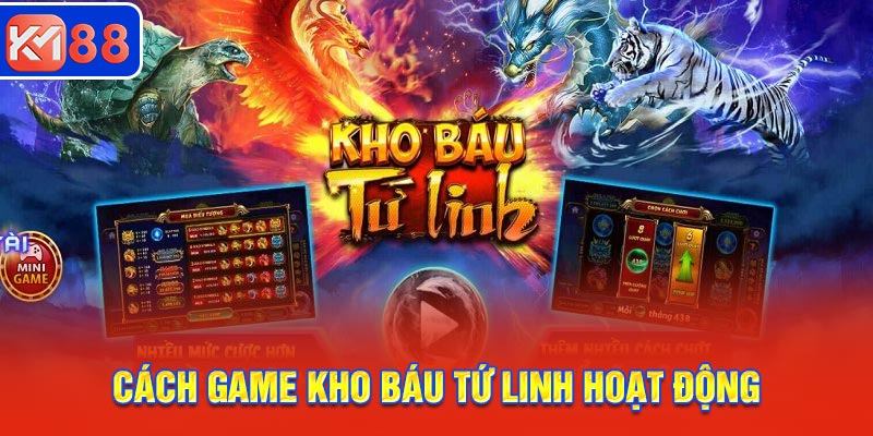 Cách game Kho Báu Tứ Linh hoạt động cơ bản